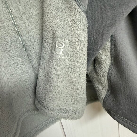 Patagonia Women’s R2 Fleece Jacket M Gray Contrast Panels EUC - Picture 4 of 9